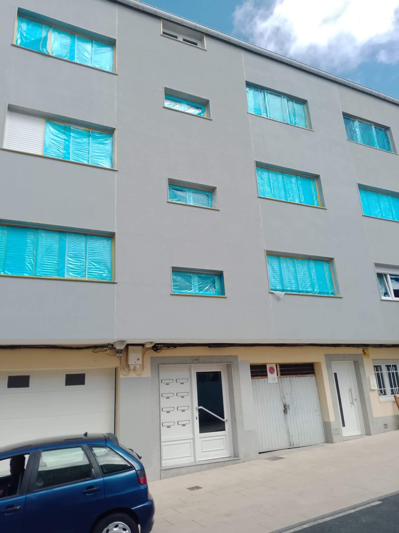 Pintura exterior en Mugardos